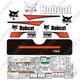 Fits Bobcat 763 Skid Steer Loader Decal Kit 7 Year Outdoor 3m Vinyl