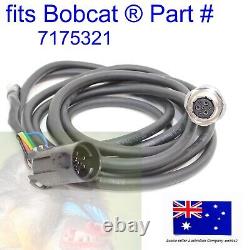 Fits Bobcat 7 Pin Connector ACD Input Harness 7175321 S590 S595 S630 S650 S740
