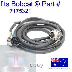 Fits Bobcat 7 Pin Connector ACD Input Harness 7175321 T595 T630 T650 T740 T750