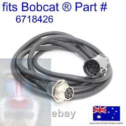 Fits Bobcat 7 Pin Connector ACD Input Wiring Harness 6718426 T110 T140 T180 T190