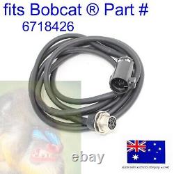 Fits Bobcat 7 Pin Connector ACD Input Wiring Harness 6718426 T190 T200 T250 T320