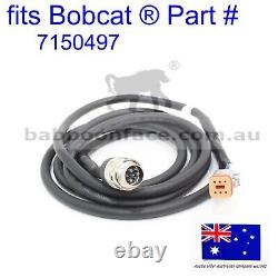 Fits Bobcat 7 Pin Connector ACD Input Wiring Harness 7150497 S770 Auxilary Cable