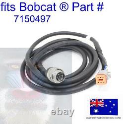 Fits Bobcat 7 Pin Connector ACD Input Wiring Harness 7150497 S770 Auxilary Cable