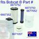 Fits Bobcat Air Cleaner Fuel Engine Hydraulic Oil Filter Service Kit 463 Mt52