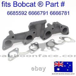 Fits Bobcat Exhaust Manifold & Gaskets Kubota V2003 V2403 S205 T180 T190 337 341