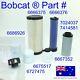 Fits Bobcat Filter Service T550 T590 S450 S550 S570 S590 Air Oil Hydraulic Fuel