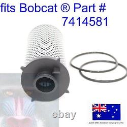 Fits Bobcat Hydraulic Oil Filter angled canister Element 7414581 S570 S590 S595