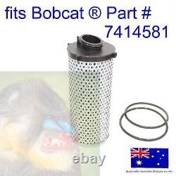 Fits Bobcat Hydraulic Oil Filter angled canister Element 7414581 S570 S590 S595