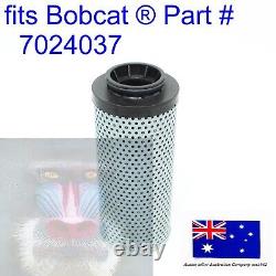 Fits Bobcat Hydraulic Oil Filter angled canister Element 7414581 S570 S590 S595