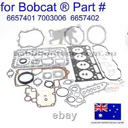 Fits Bobcat Kubota Tier I V2203 Full Engine Gasket Kit 753 753G 753L 763 773 773