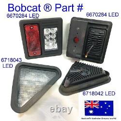 Fits Bobcat LED HEADLIGHT TAIL LIGHT KIT S220 S250 S300 S330 A220 A300 T110 T140