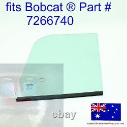 Fits Bobcat LHS Front Glass Sliding Window 7266740 S450 S510 S530 S550 S570 S590
