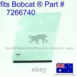 Fits Bobcat LHS Front Glass Sliding Window 7266740 S450 S510 S530 S550 S570 S590
