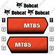 Fits Bobcat Mt85 Mini Skid Steer Decal Kit (exterior) 7 Year Outdoor 3m Vinyl