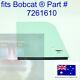 Fits Bobcat Rhs Side Front Glass Sliding Window 7261610 T550 T590 T595 T630 T650