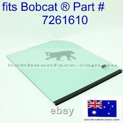 Fits Bobcat RHS Side Front Glass Sliding Window 7261610 T550 T590 T595 T630 T650