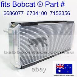 Fits Bobcat Radiator 6686077 6734100 7152356 S150 S160 S175 S185 S205 T180 T190