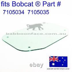 Fits Bobcat Roof Top Cab Window 7105034 A300 S100 S130 S150 S160 S175 S185 S205