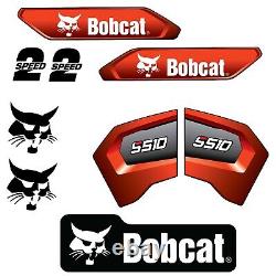 Fits Bobcat S510 Skid-steer Loader Replacement Decals Durable