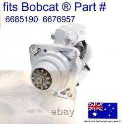 Fits Bobcat Starter Motor 6685190 6676957 KUBOTA DOOSAN S630 S650 S740 S750 S770