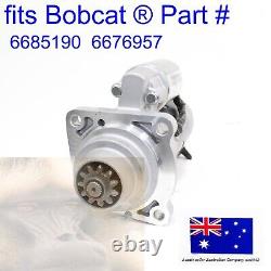 Fits Bobcat Starter Motor 6685190 6676957 KUBOTA DOOSAN T750 T770 T870 5600 5610