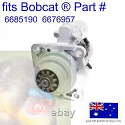 Fits Bobcat Starter Motor 6685190 6676957 KUBOTA DOOSAN T750 T770 T870 5600 5610