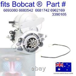 Fits Bobcat Starter Motor 6693080 6680542 6681742 6962169 3390105 316 B250 B200