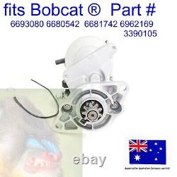 Fits Bobcat Starter Motor 6693080 6680542 6681742 6962169 3390105 316 B250 B200