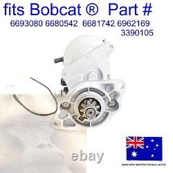 Fits Bobcat Starter Motor 6693080 6680542 6681742 6962169 3390105 316 B250 B200