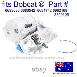 Fits Bobcat Starter Motor 6693080 6680542 6681742 6962169 3390105 316 B250 B200