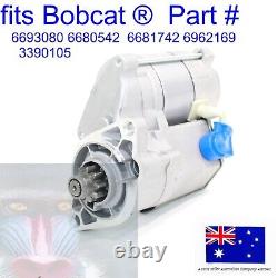 Fits Bobcat Starter Motor 6693080 6680542 6681742 6962169 3390105 316 B250 B200