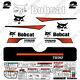 Fits Bobcat T650 Decal Kit Skid Steer (curved Stripes) 7 Year 3m Vinyl