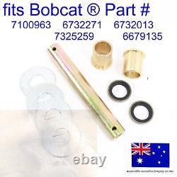Fits Bobcat Track Idler front Pin Bush Seal kit 7100963 6732271 6732013 7325259