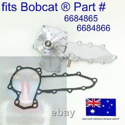 Fits Bobcat Water Pump & Gasket Kubota 6684865 337 341 435 E50 E55 Excavator