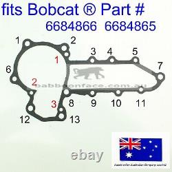 Fits Bobcat Water Pump & Gasket Kubota 6684865 337 341 435 E50 E55 Excavator