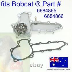 Fits Bobcat Water Pump & Gasket Kubota 6684865 337 341 435 E50 E55 Excavator