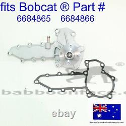 Fits Bobcat Water Pump & Gasket Kubota 6684865 337 341 435 E50 E55 Excavator