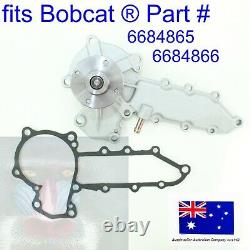 Fits Bobcat Water Pump & Gasket Kubota 6684865 337 341 435 E50 E55 Excavator