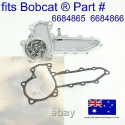 Fits Bobcat Water Pump & Gasket Kubota 6684865 337 341 435 E50 E55 Excavator