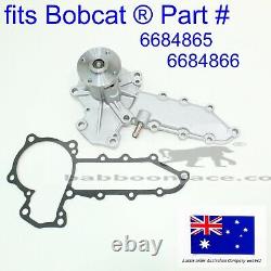 Fits Bobcat Water Pump & Gasket Kubota 6684865 337 341 435 E50 E55 Excavator