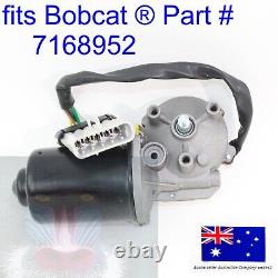 Fits Bobcat Wiper Motor Front Cabin Glass Door 7168952 T650 T740 T750 T770 T870