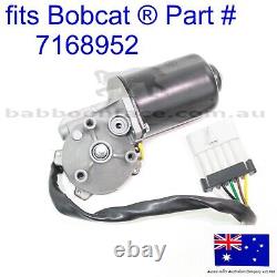 Fits Bobcat Wiper Motor Front Cabin Glass Door 7168952 T650 T740 T750 T770 T870