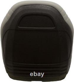 Fits Caterpillar 226 Skid Steer Bucket Seat Gray Vinyl