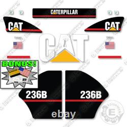 Fits Caterpillar 236B Decal Kit Skid Steer 7 YEAR OUTDOOR 3M VINYL