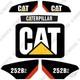 Fits Caterpillar 252b2 Decal Kit Equipment Decals Skid Steer