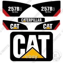 Fits Caterpillar 257B3 Decal Kit Skid Steer Equipment Decals