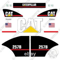 Fits Caterpillar 257B Decal Kit Skid Steer 7 YEAR OUTDOOR 3M VINYL