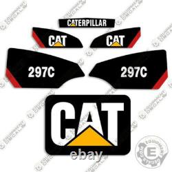 Fits Caterpillar 297C Decal Kit Skid Steer 7 YEAR OUTDOOR 3M VINYL