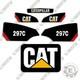 Fits Caterpillar 297c Decal Kit Skid Steer 7 Year Outdoor 3m Vinyl