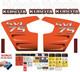Fits Kubota Svl75 Decal Kit Skid Steer / Safety Decals /3m Vinyl/ Free Shipping